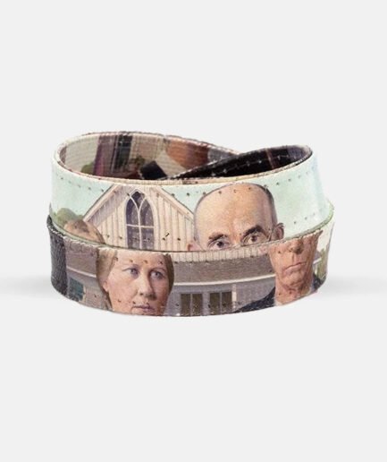 American Gothic Canvas Bracelet (Grant Wood)